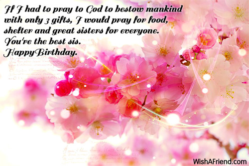 Birthday Wishes For Sister - Page 2