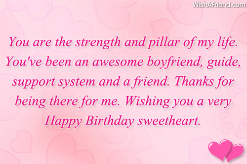 Birthday Wishes For Boyfriend Page 2