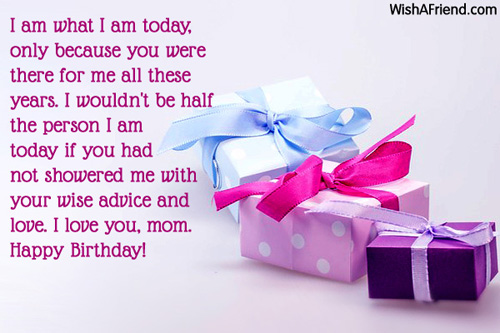 Mom Birthday Messages