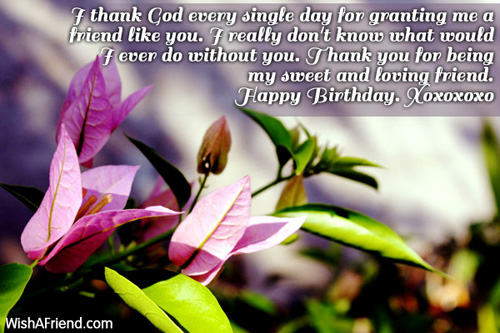 Birthday Greetings For Friends