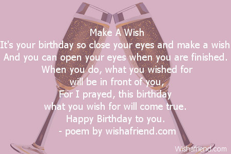 Boyfriend Birthday Poems