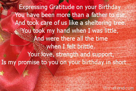 Expressing Gratitude on your