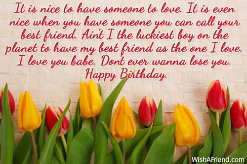 Birthday Wishes For Girlfriend  very best birthday wishes for girlfriend