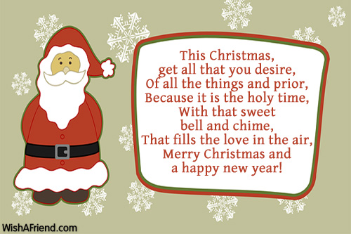 Merry Christmas Messages