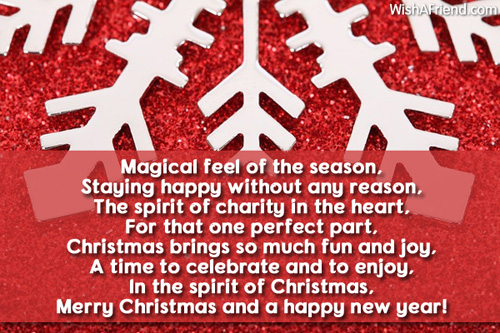 Short Christmas Poems - Page 2
