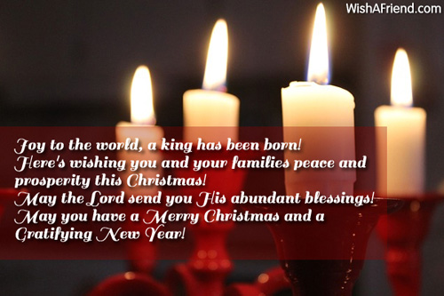 Joy To The World, Christmas Poem