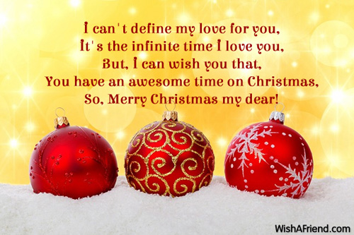 Christmas Messages for Girlfriend