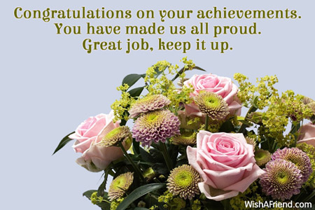 Congratulations Messages