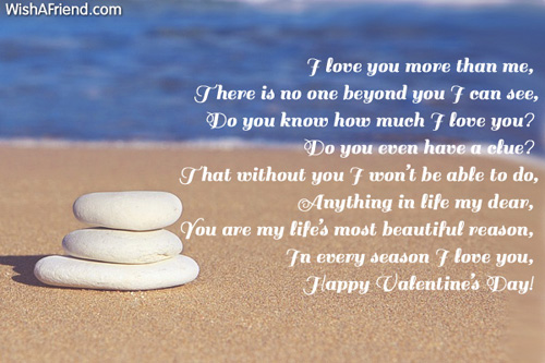 valentine poem for him